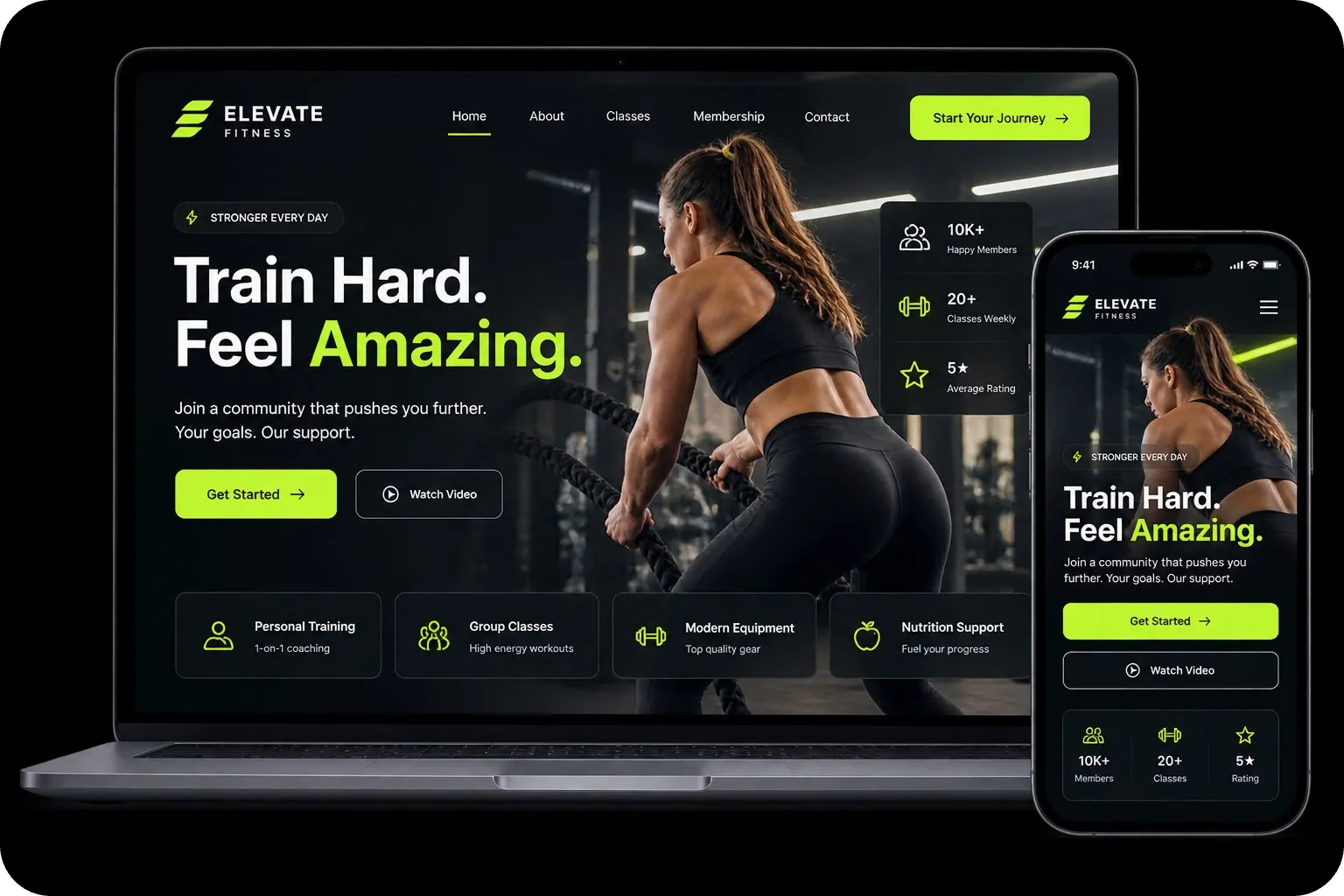 SiteHouse Device Mockups